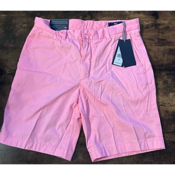 Vineyard Vines 9” Breaker Shorts in Coral Sand Size 31 NWT - Picture 5 of 6